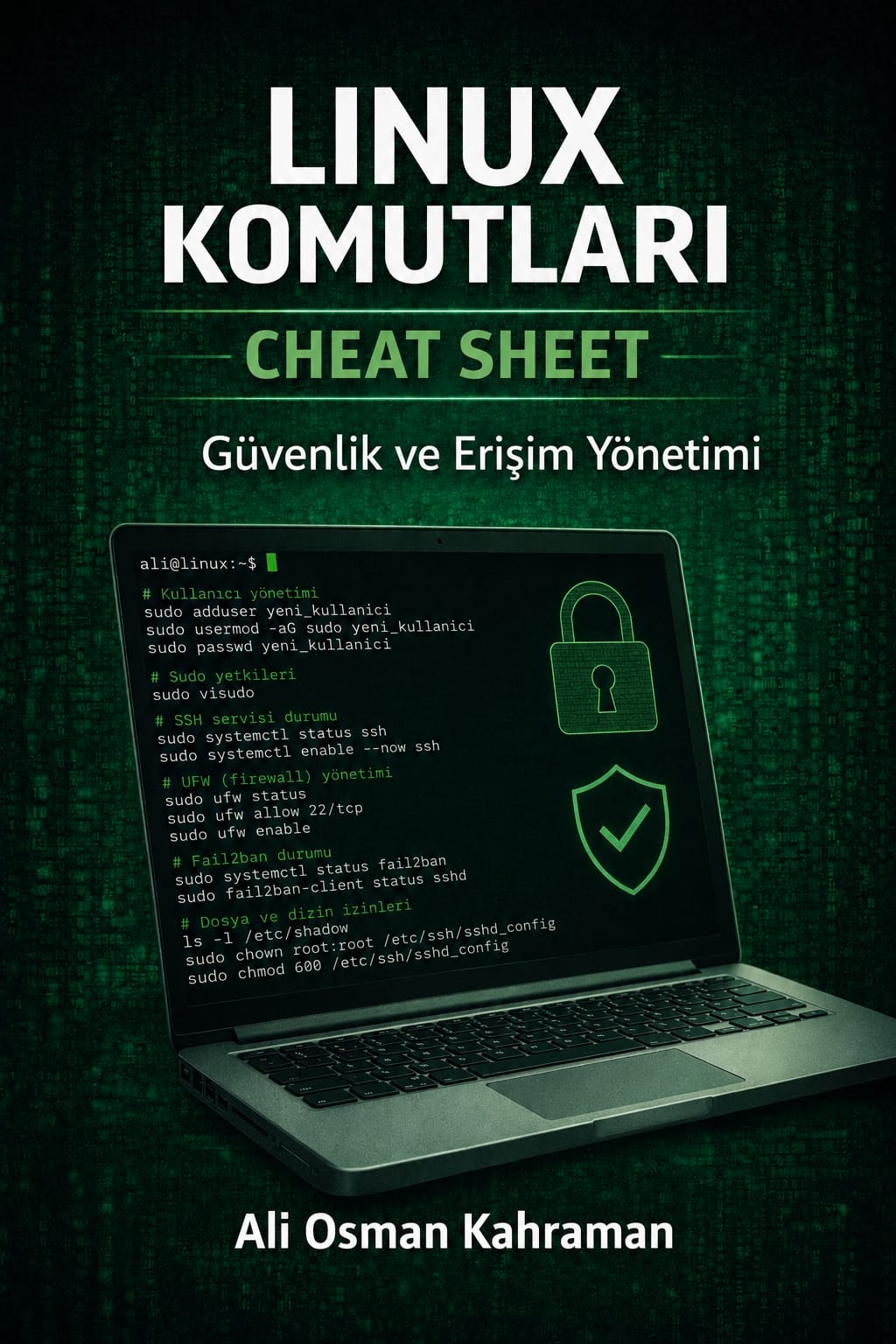 Linux Komutları Cheat Sheet - 5.Kitap
