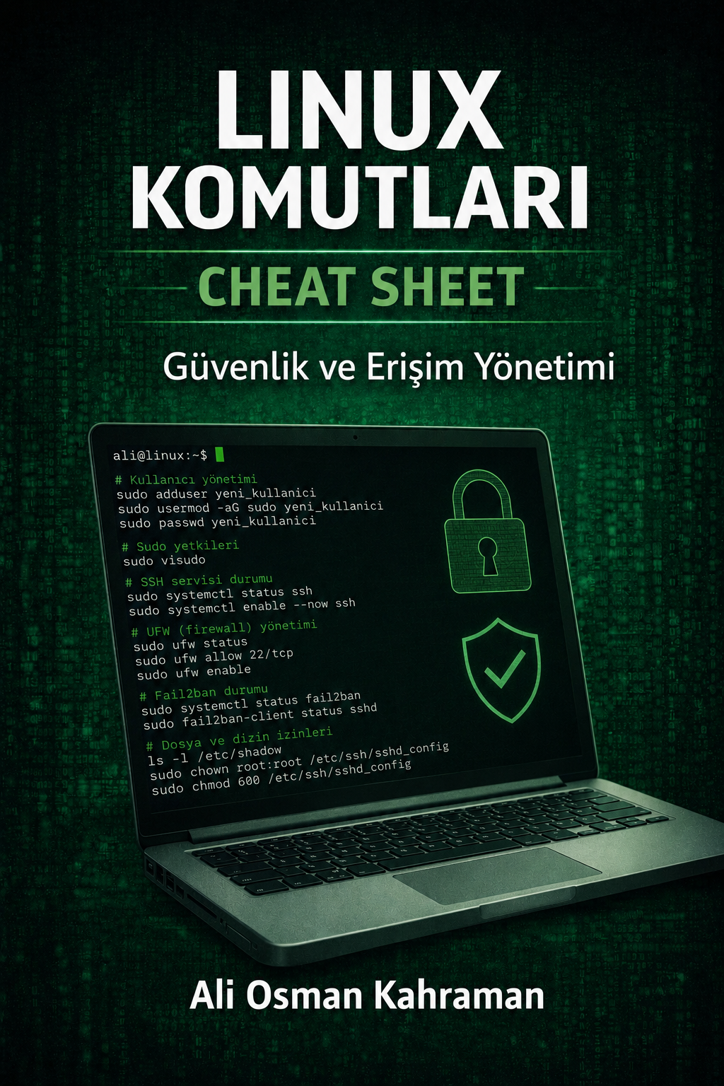 Linux Komutları Cheat Sheet - 5.Kitap